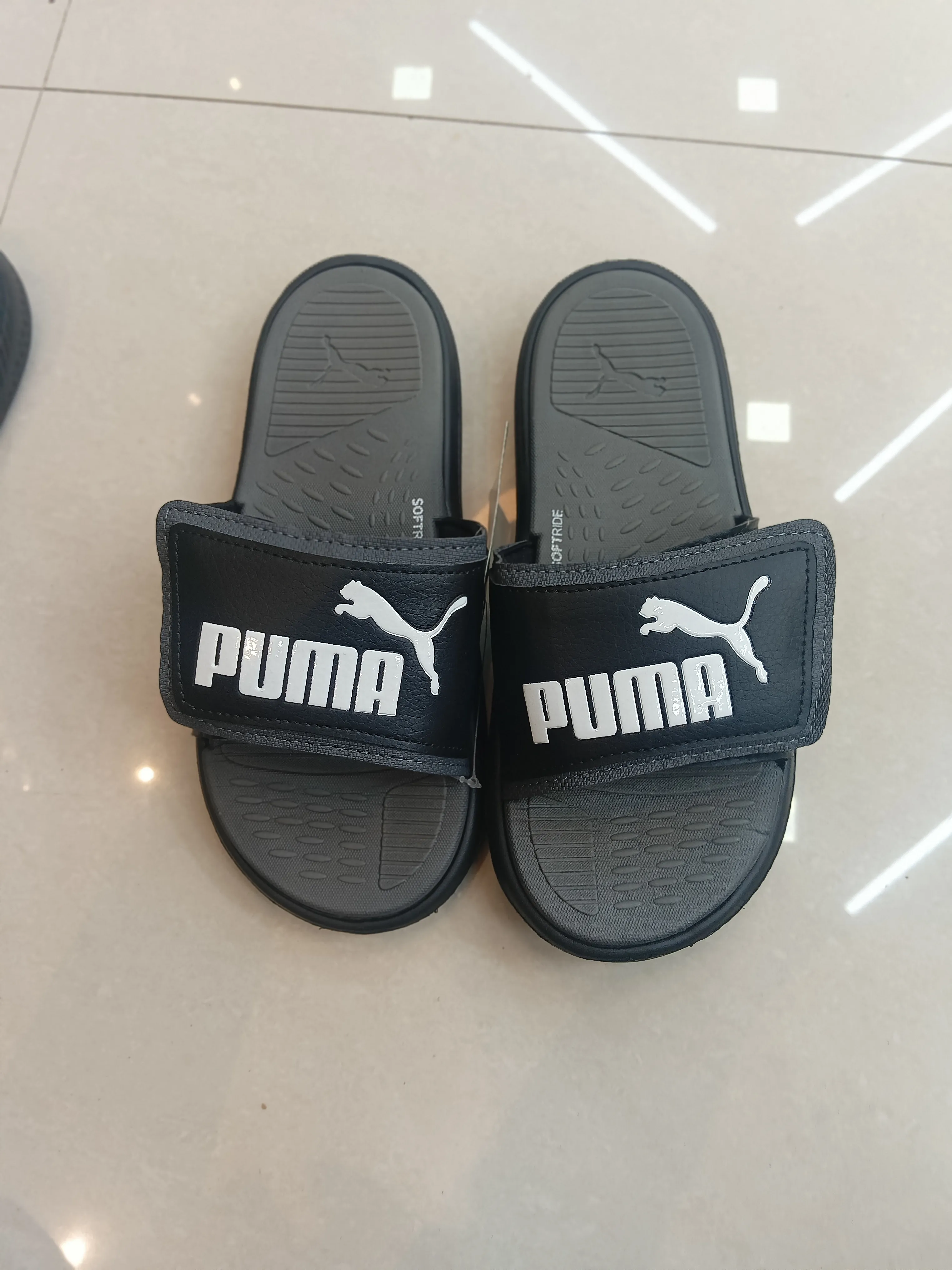 Luxe Strada premium leather slider